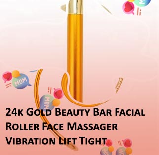 24k gold bar facial massager