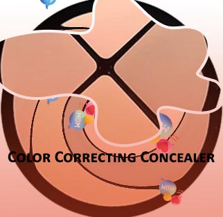 Color correcting concealer