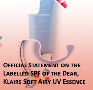 Dear klairs spf 50