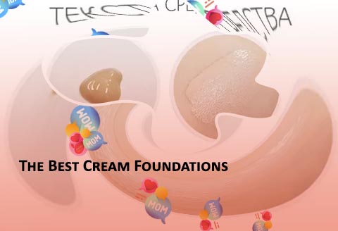 Full coverage cream foundation