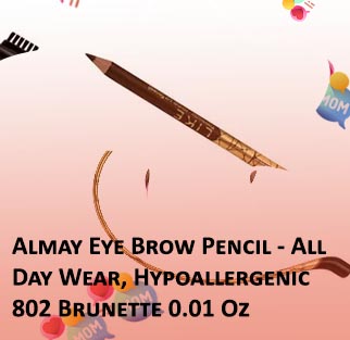 Hypoallergenic eyebrow pencil