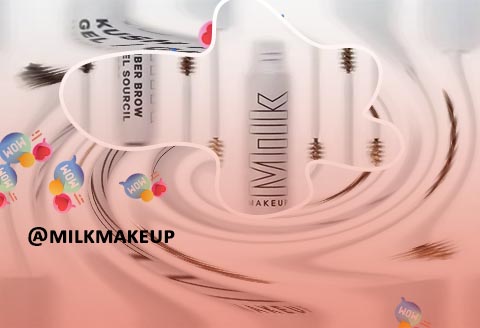 Milk fiber brow gel