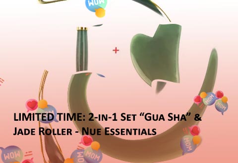 Premium jade roller set