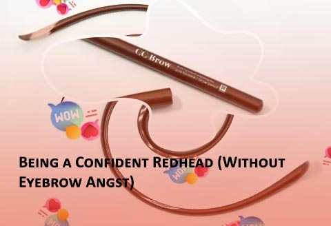 Strawberry blonde eyebrow pencil